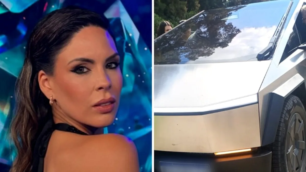 Barby Franco protagonizó un choque en Ruta 3 a la altura de Cañuelas con su Tesla