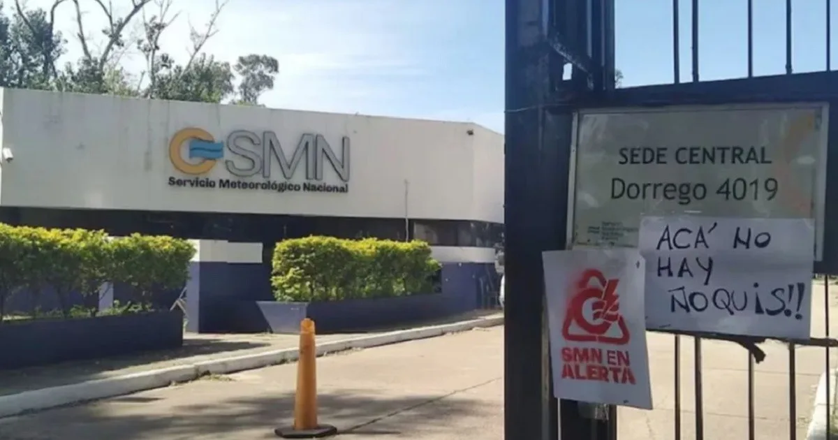 Crisis en el SMN: despidos, estaciones sin guardia y el argumento de la 'modernización'