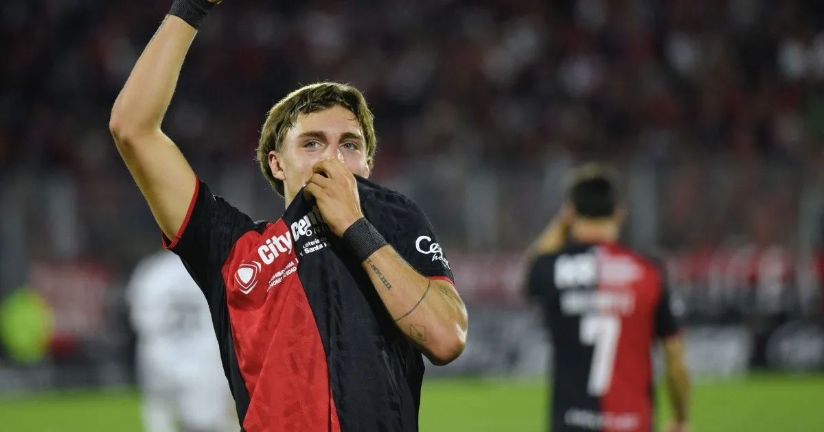 El pibe Gómez Mattar y su primer gol en Newell's: "Lo había soñado y lo escribí en un chat"