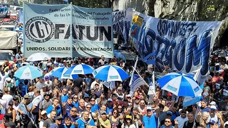 Paro nacional docente universitario del 26 al 30 de mayo por la Ley de Financiamiento