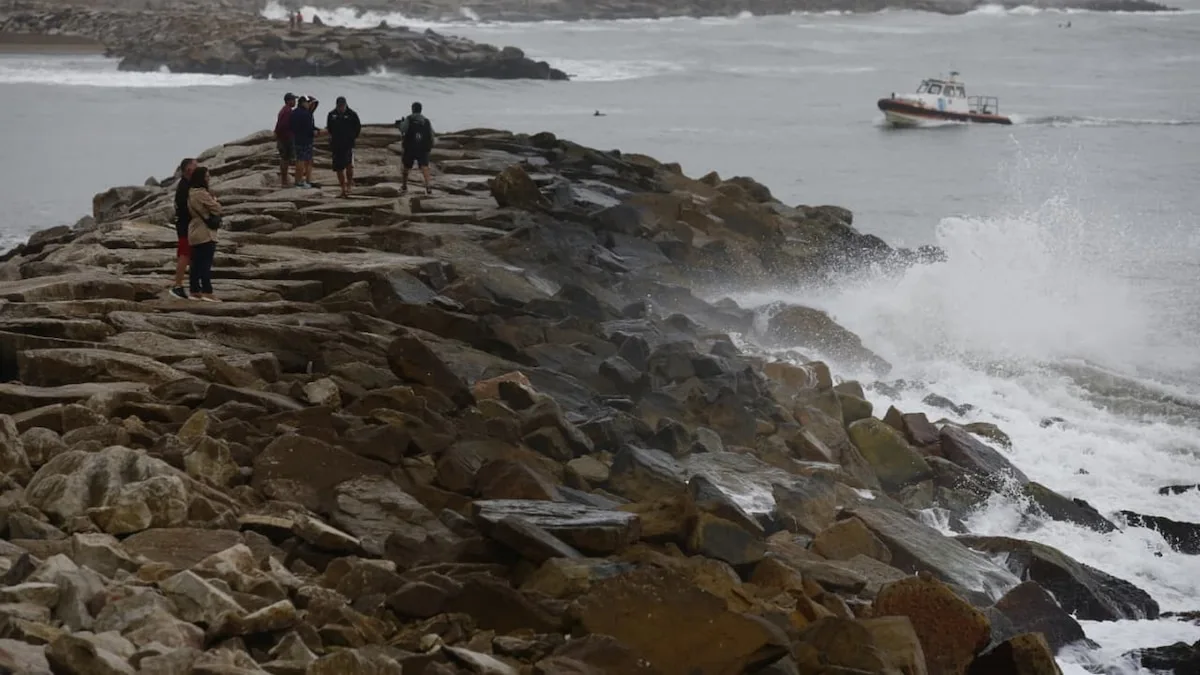 Suspenden clases en Mar del Plata por alerta naranja y pronóstico de vientos fuertes